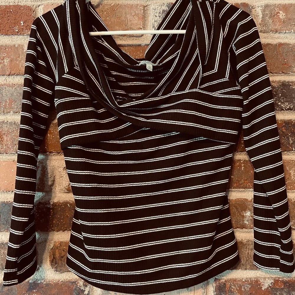Charlotte Russe Off the Shoulder Shirt